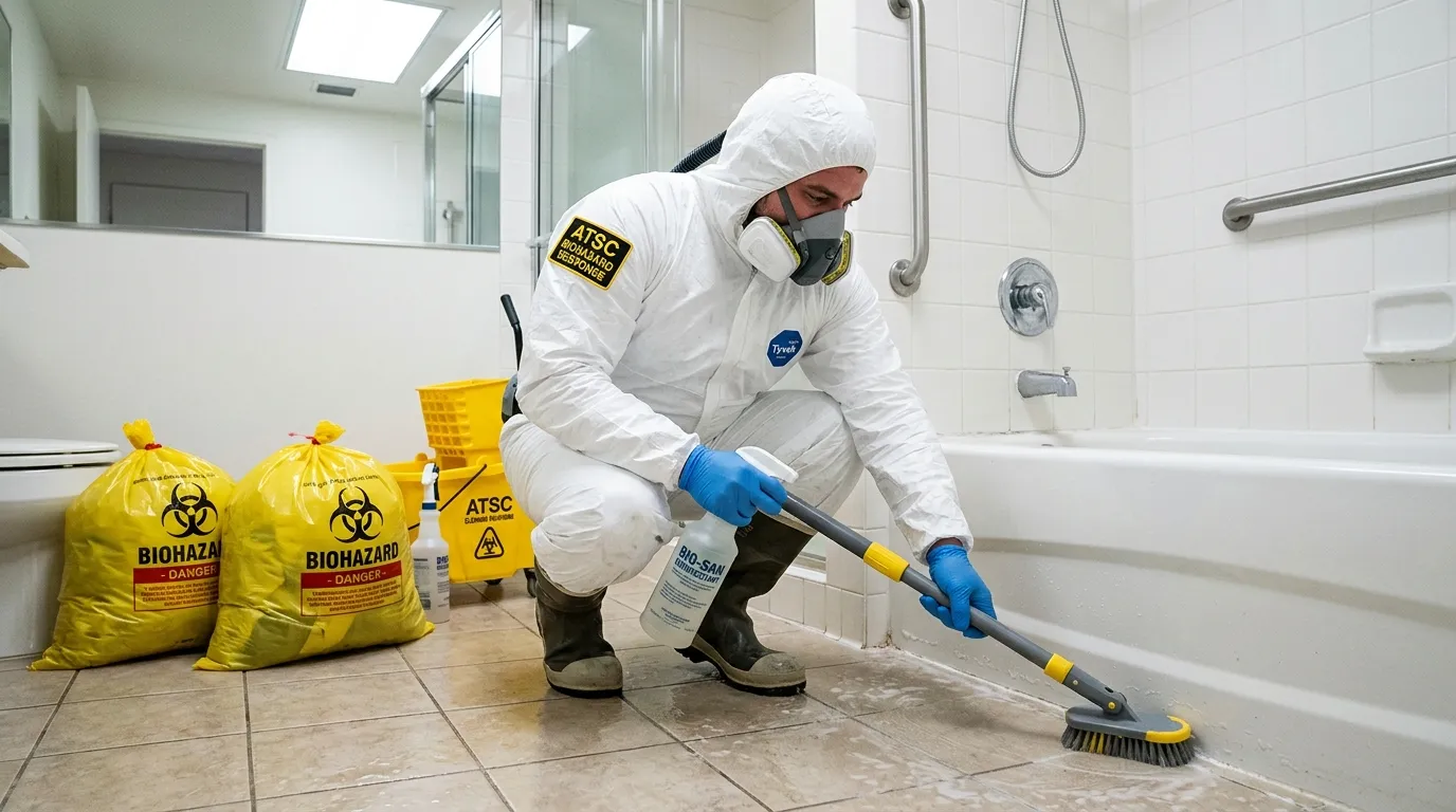 Decontamination equipment deployed for Blood Cleanup in Walpole